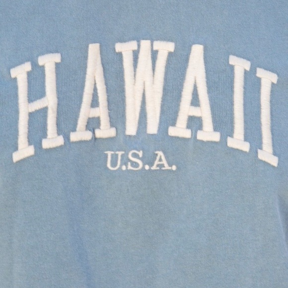 Brandy Melville Tops Hawaii Brandy Melville Cropped Tee Poshmark